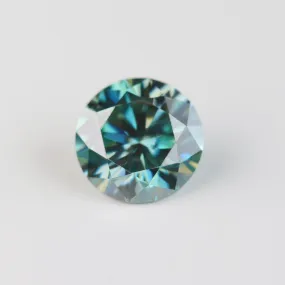 . Teal Moissanite