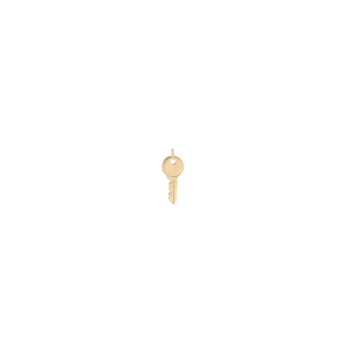 14k Midi Bitty Key Charm