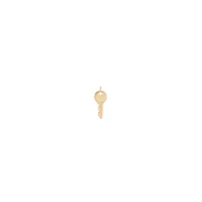 14k Midi Bitty Key Charm