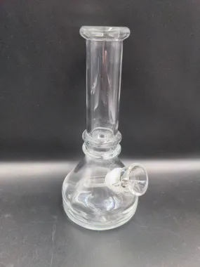 6 Heavy Clear Soft Glass Water Pipe