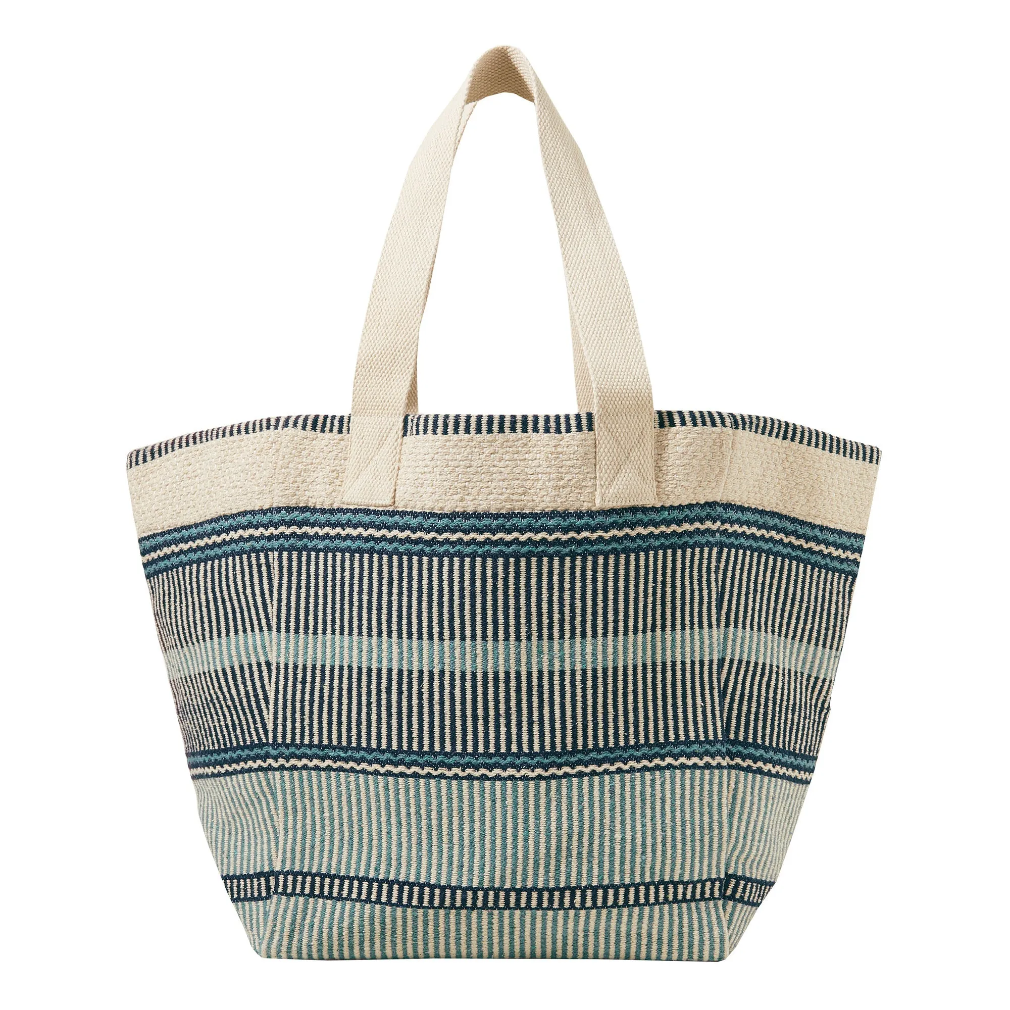 Accessorize London Women's Stripe Woven Shoulder Bag