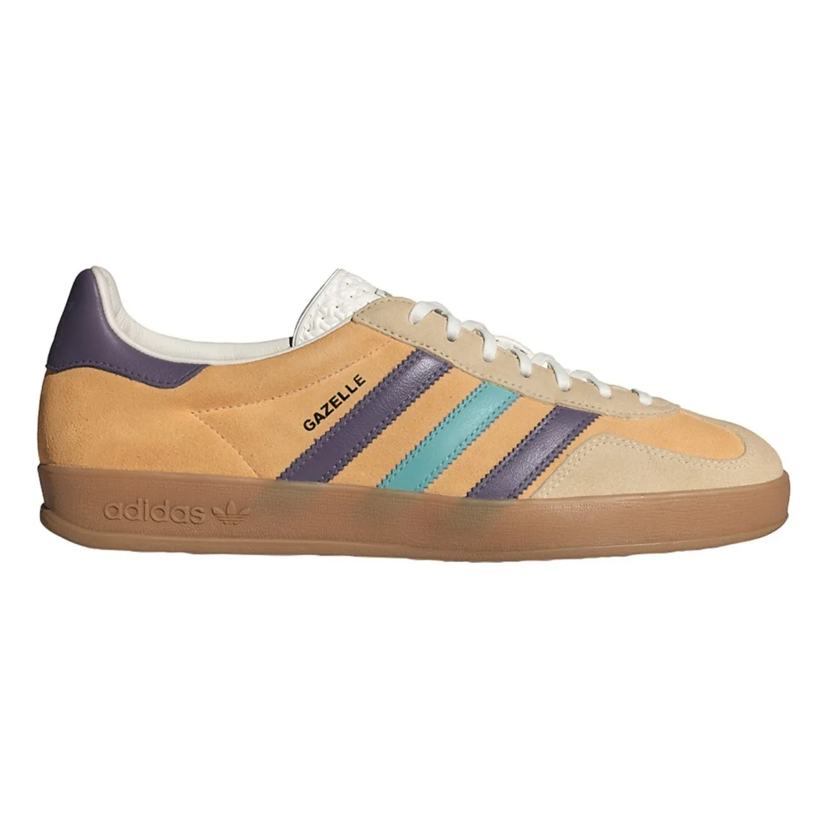 Adidas Women's Gazelle Indoor Glow Orange F19/Shadow Violet/Off White