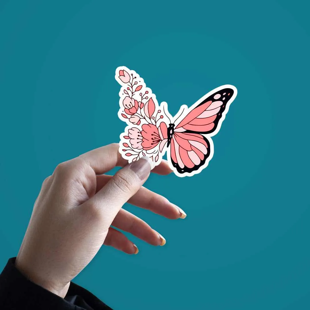 Aesthetic Butterfly Sticker