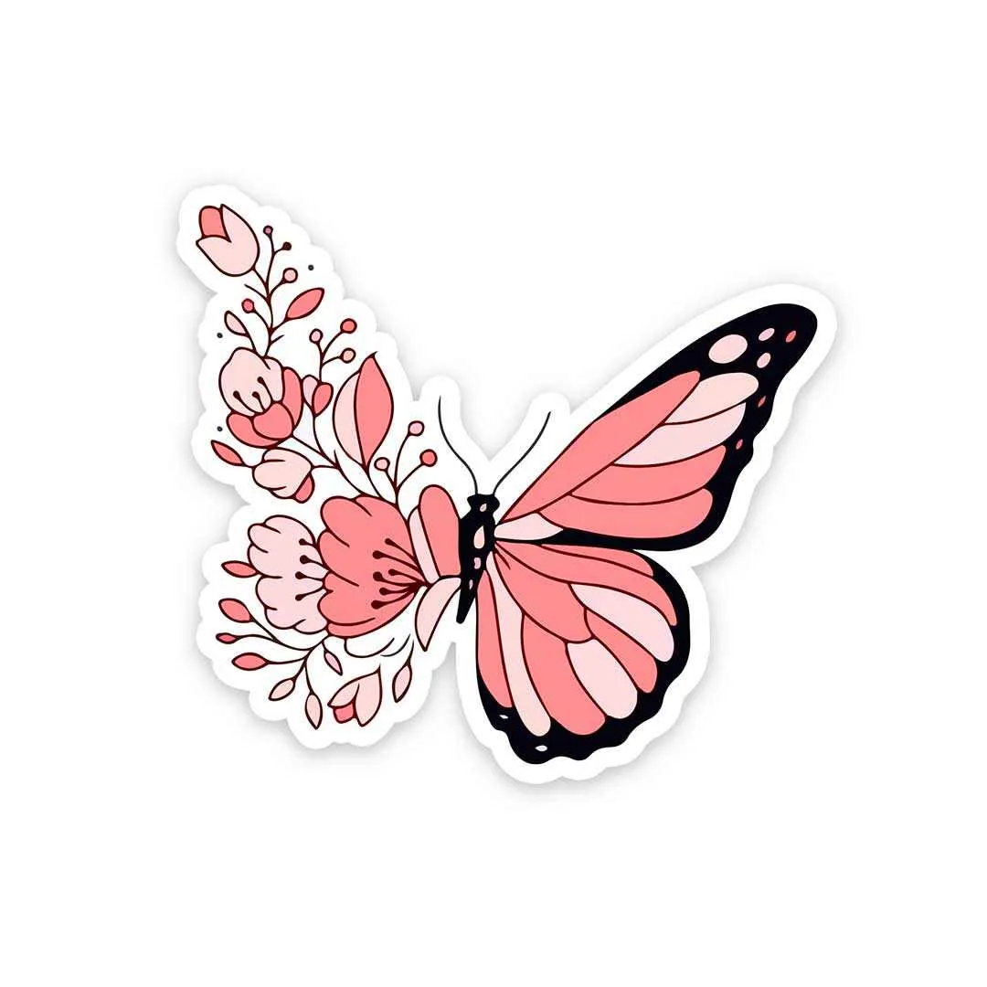 Aesthetic Butterfly Sticker