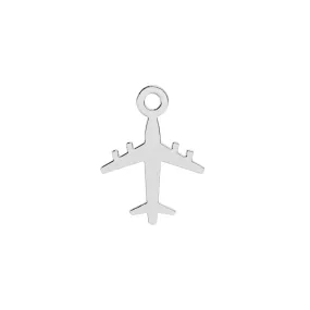 Airplane Charm | Sterling Silver