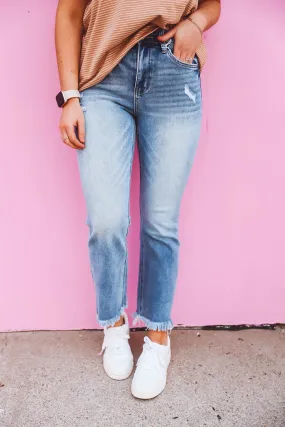 Amber High Rise Kick Flare Denim