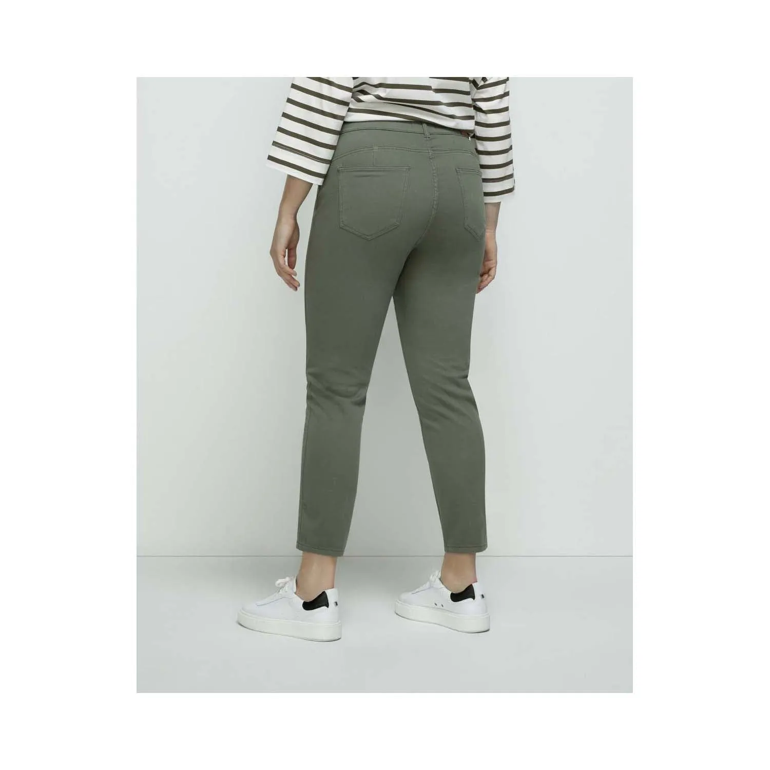 Ashley  Push-Up Jeans - Green