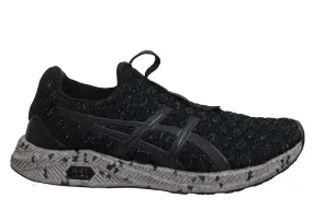 Asics Hyper Gel-Kenzen Black Slip On Running Trainers  - Mens