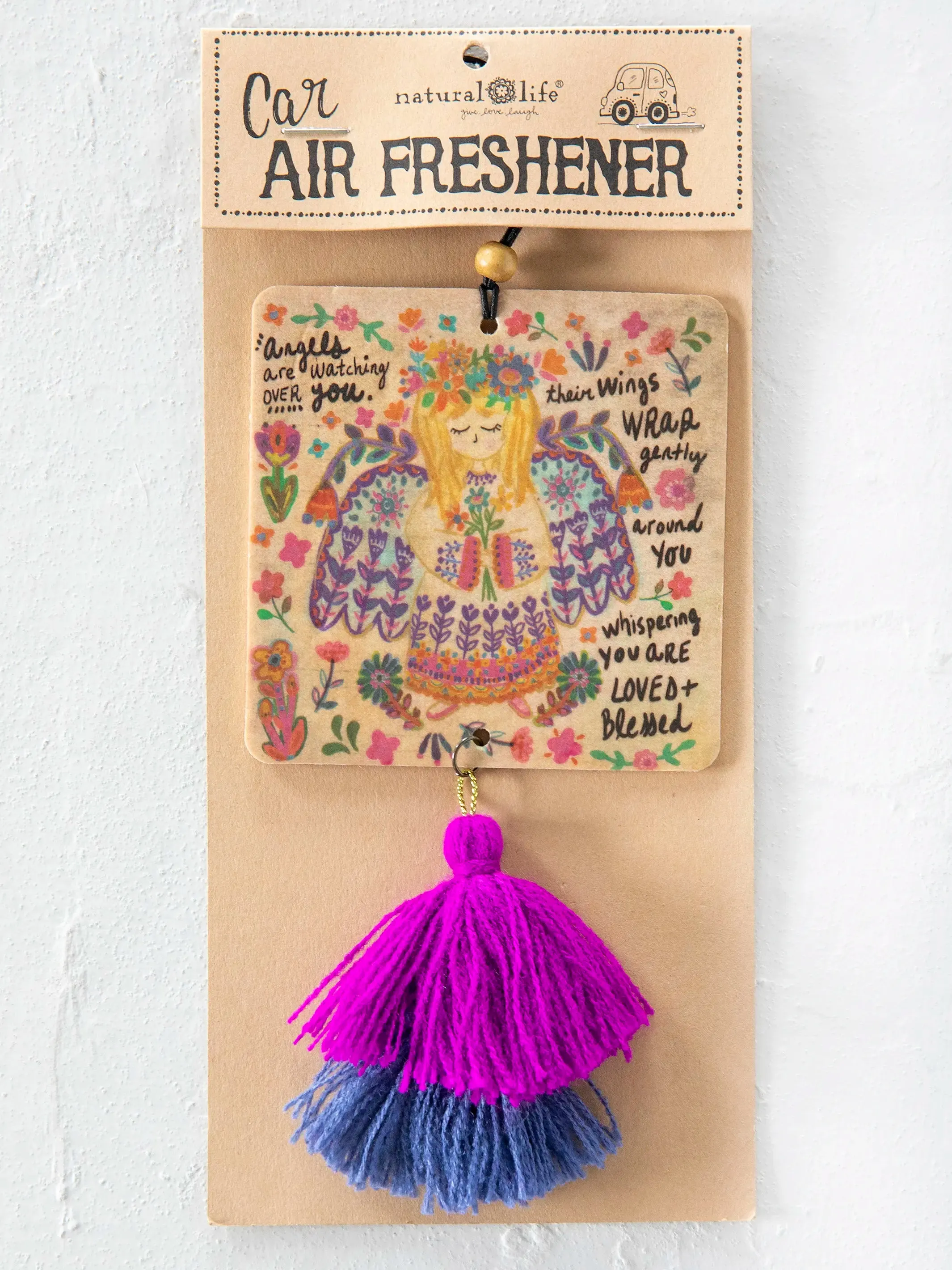 Car Air Freshener - Angels Watching