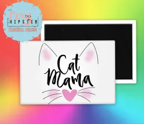 Cat Mama Fridge Magnet