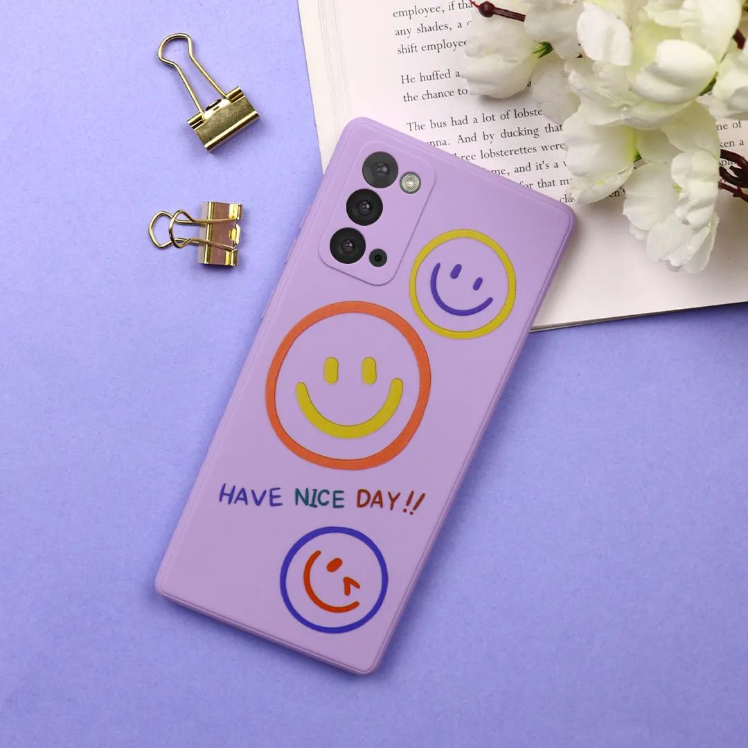 Colorful Cute Smiley Case - Samsung