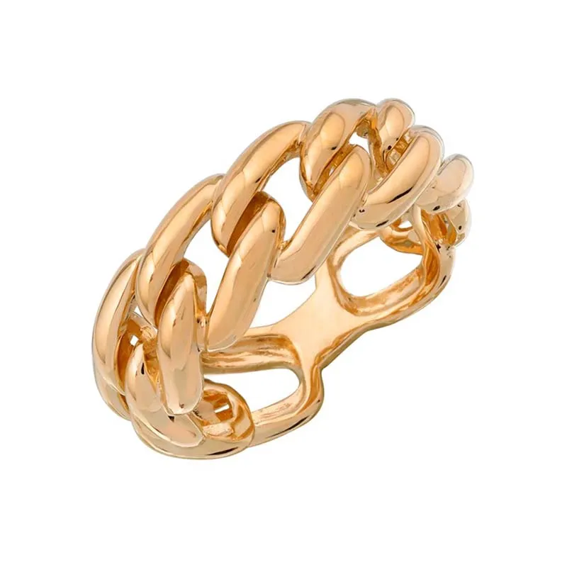 Cuban Gold Link Ring