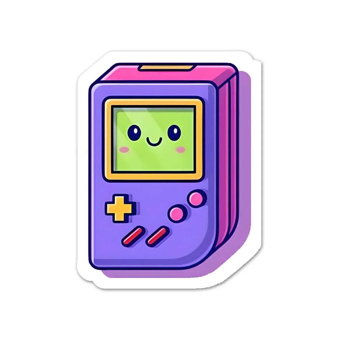 Cute Gameboy Sticker