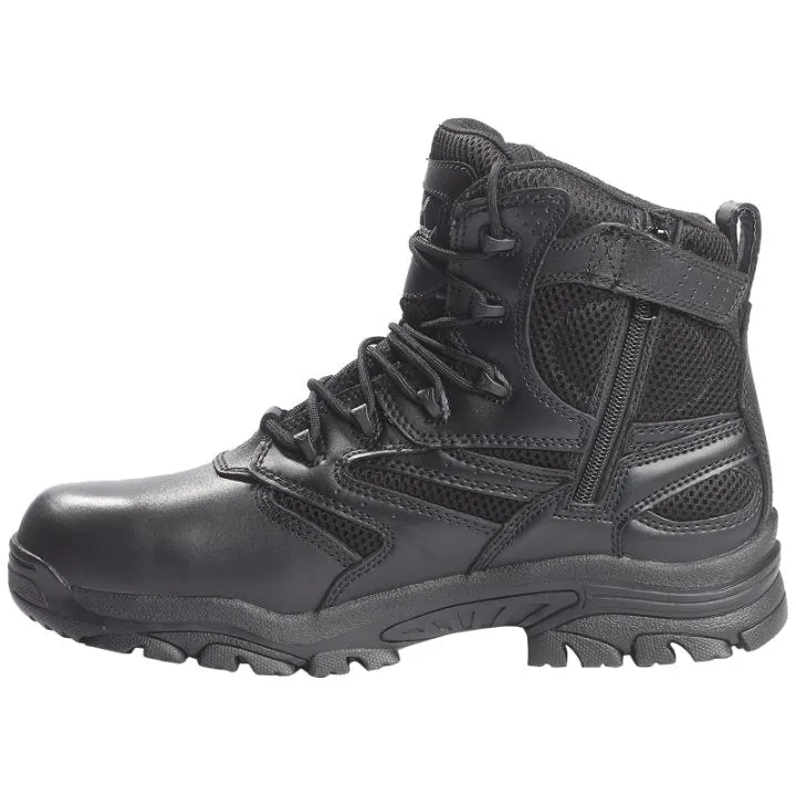 Deuce 6 Inch Waterproof Side Zip Leather Men's Tactical Boots