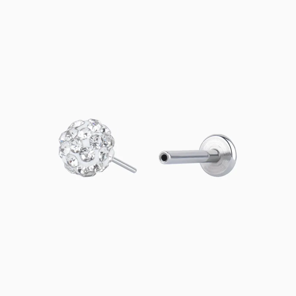 Disco Ball Push-in Stud