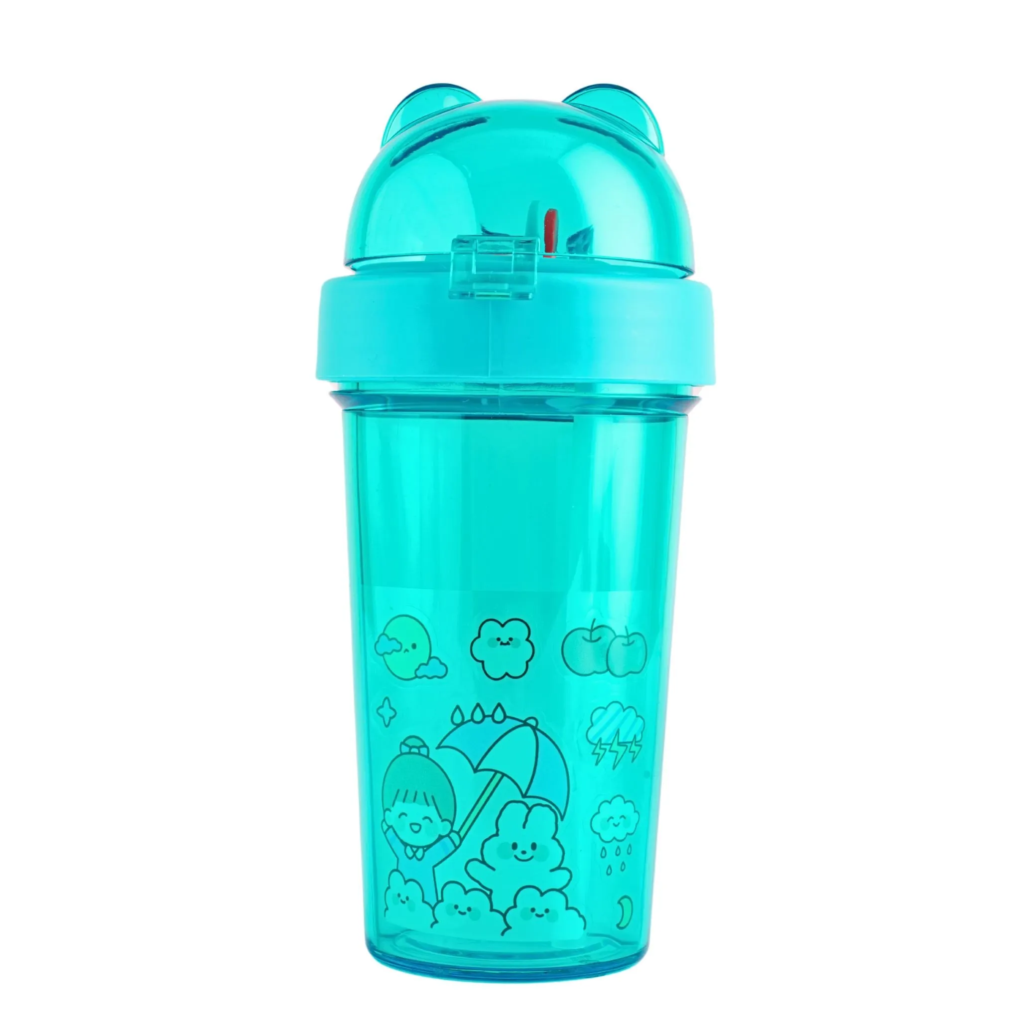 Double Sipper With Cute Design