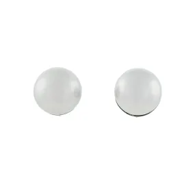 Estate 14kt Gold 14mm South Sea Pearl Stud Earrings