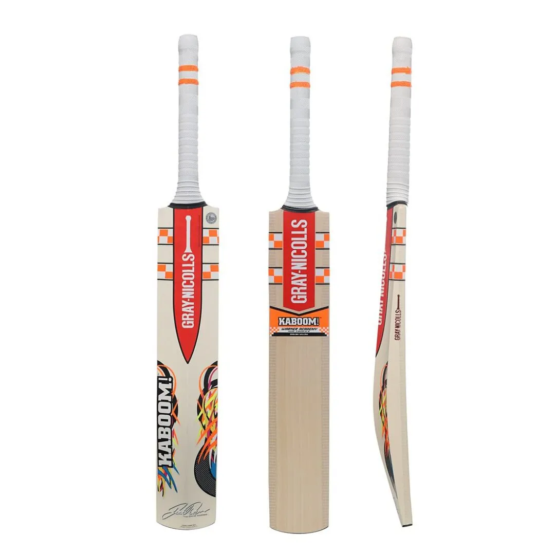 Gray Nicollis Kaboom Warner Academy Mid Profile Cricket Bat