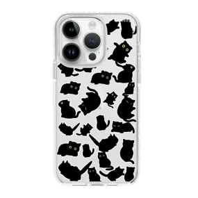 iPhone Case - Black Cute Cats