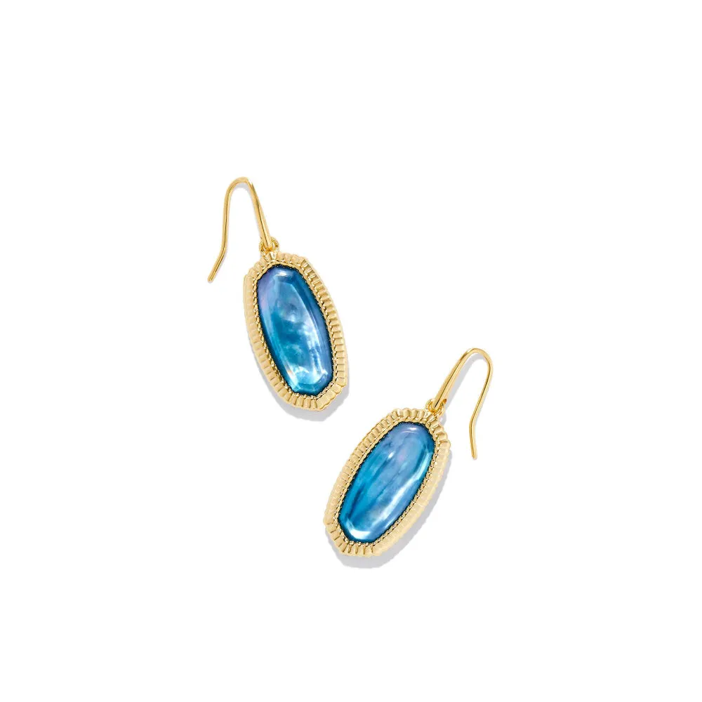 Kendra Scott Dani Ridge Frame Drop Earrings