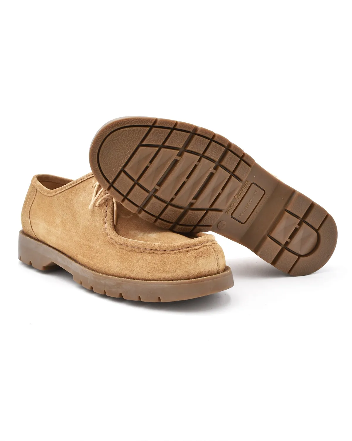 Kleman Tan Suede Padror Tyrolean Shoe