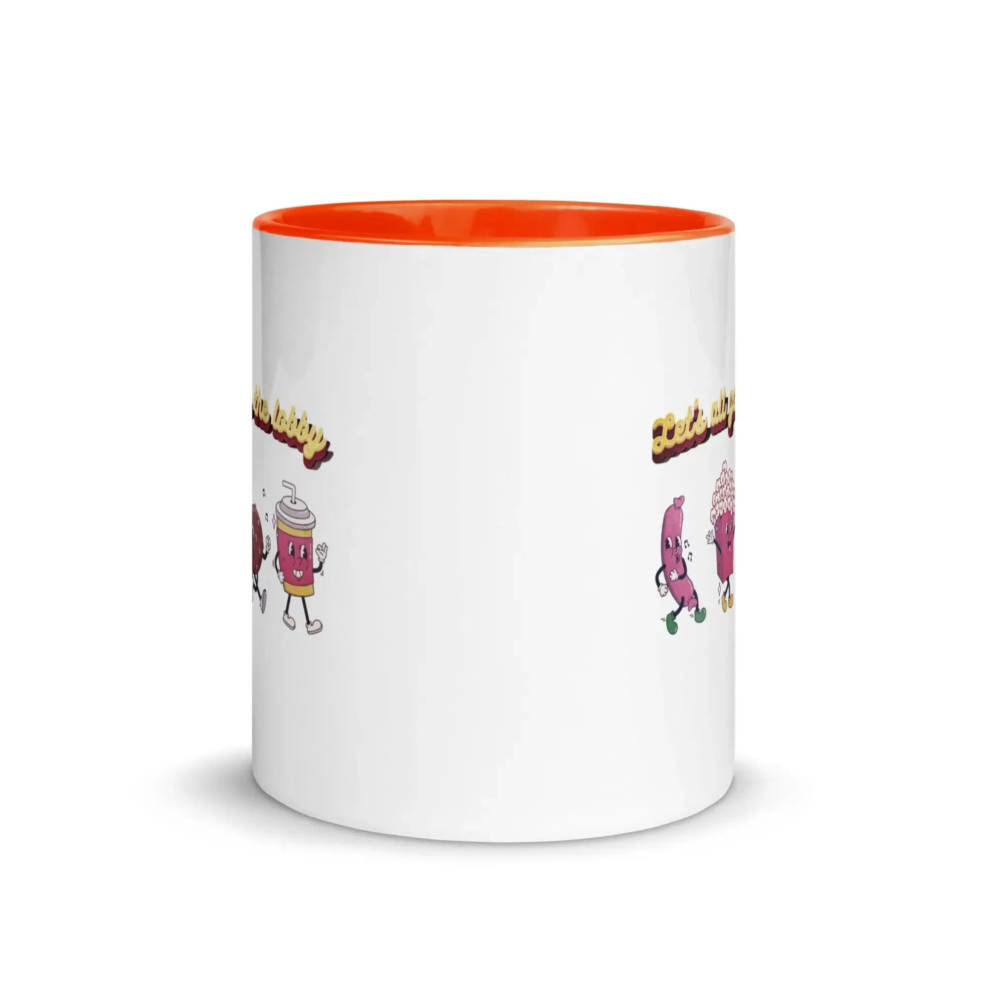 Let's All Go To The Lobby Mug with Color Inside