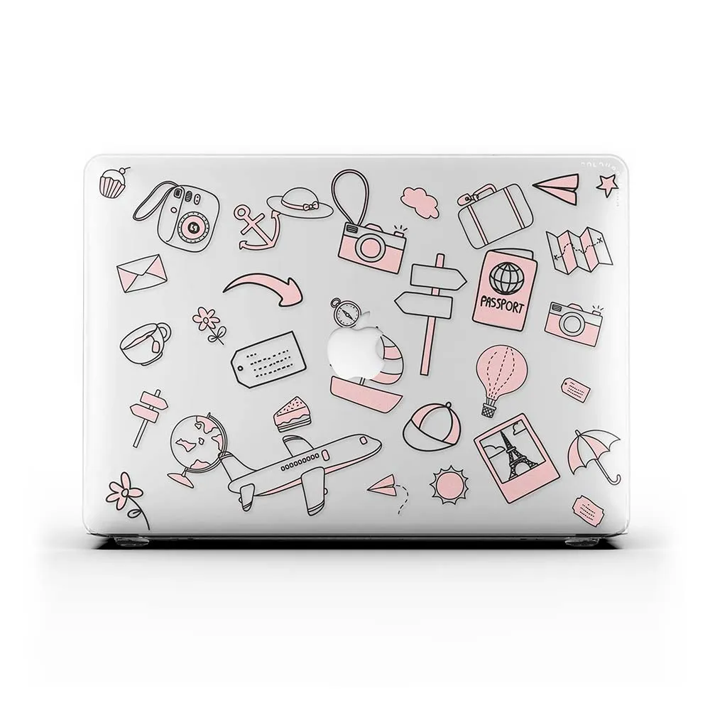 Macbook Case - Cute Fun Travel