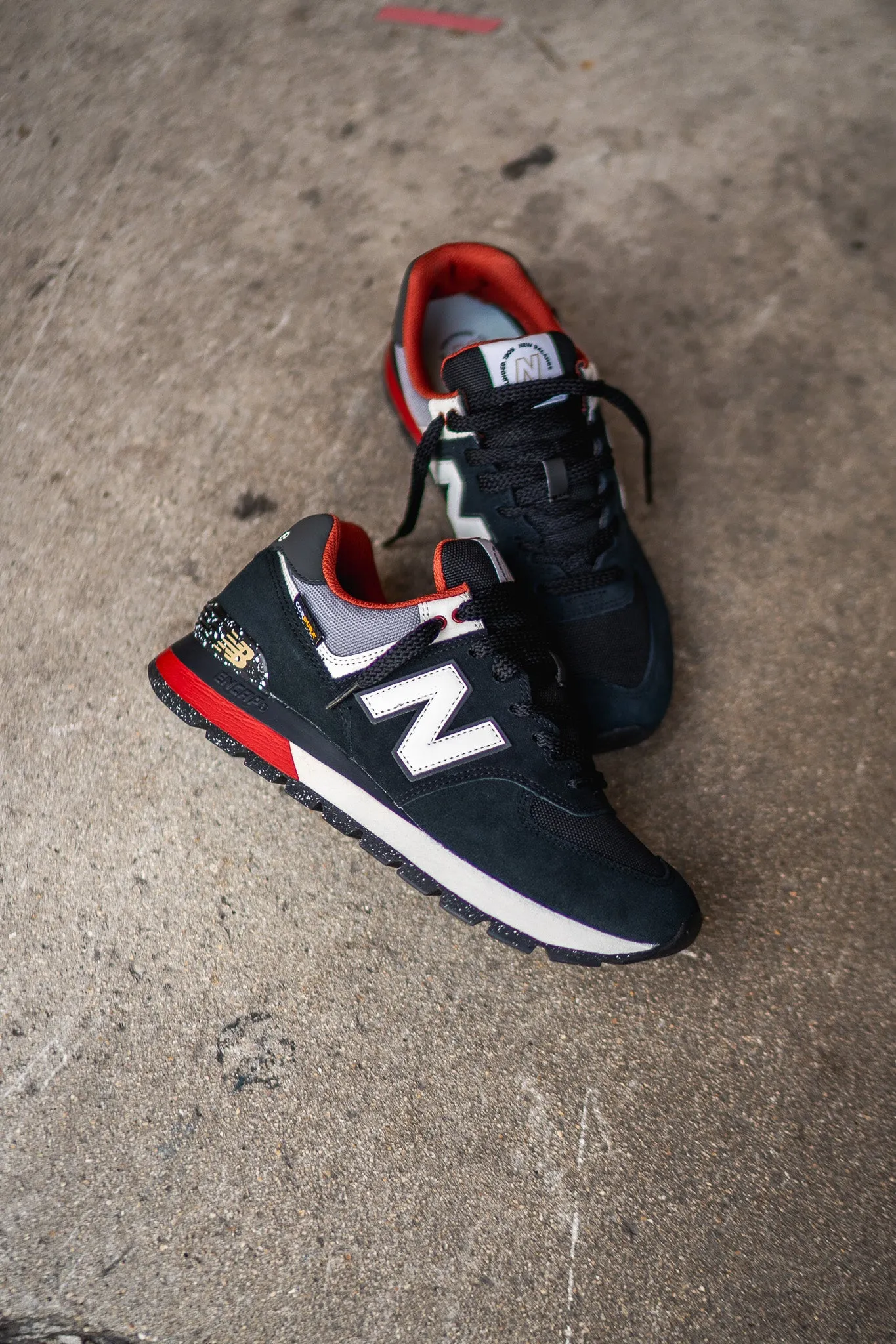 Mens New Balance 574 (Cordura Black) - ML574DAT