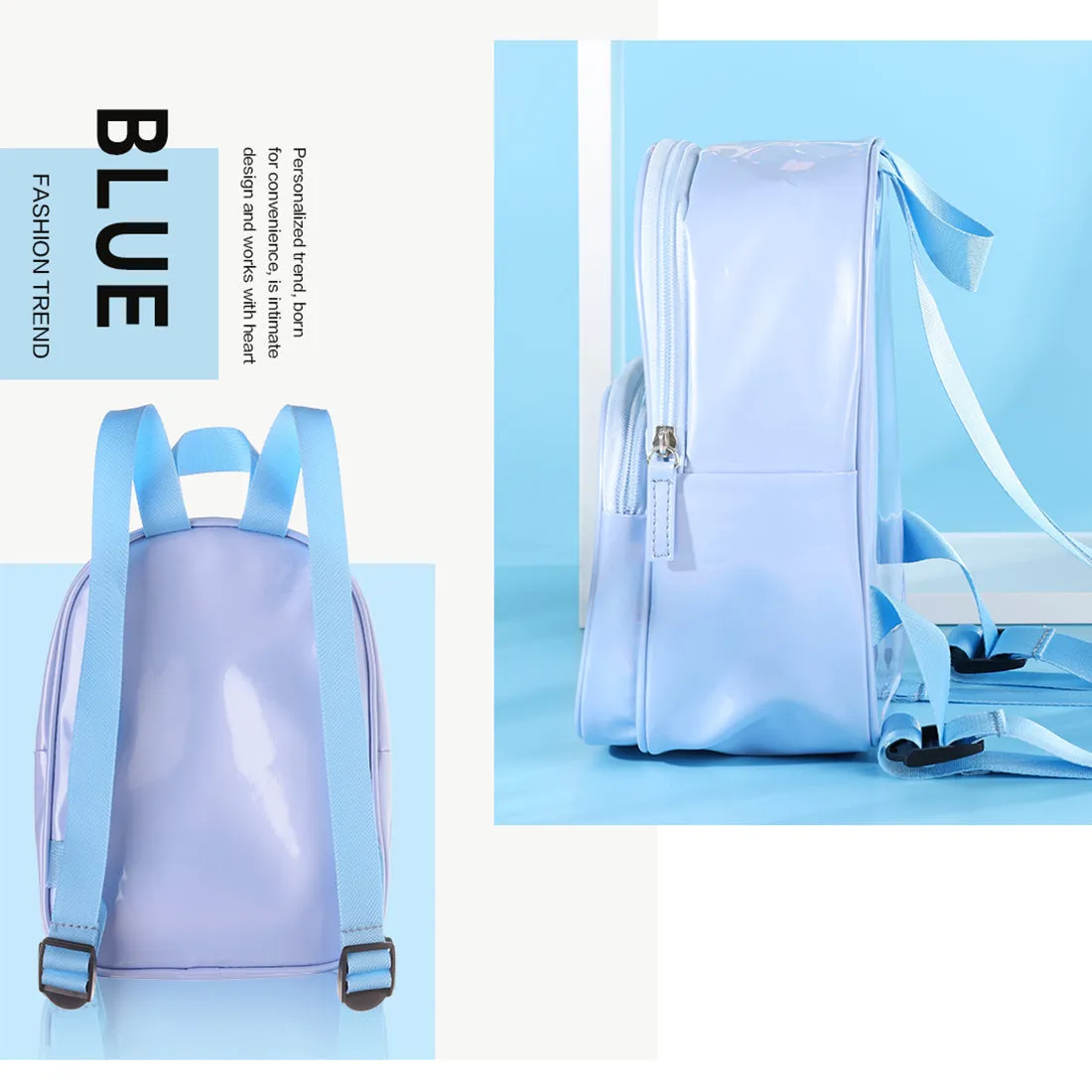 MINISO Cute Transparent Backpack