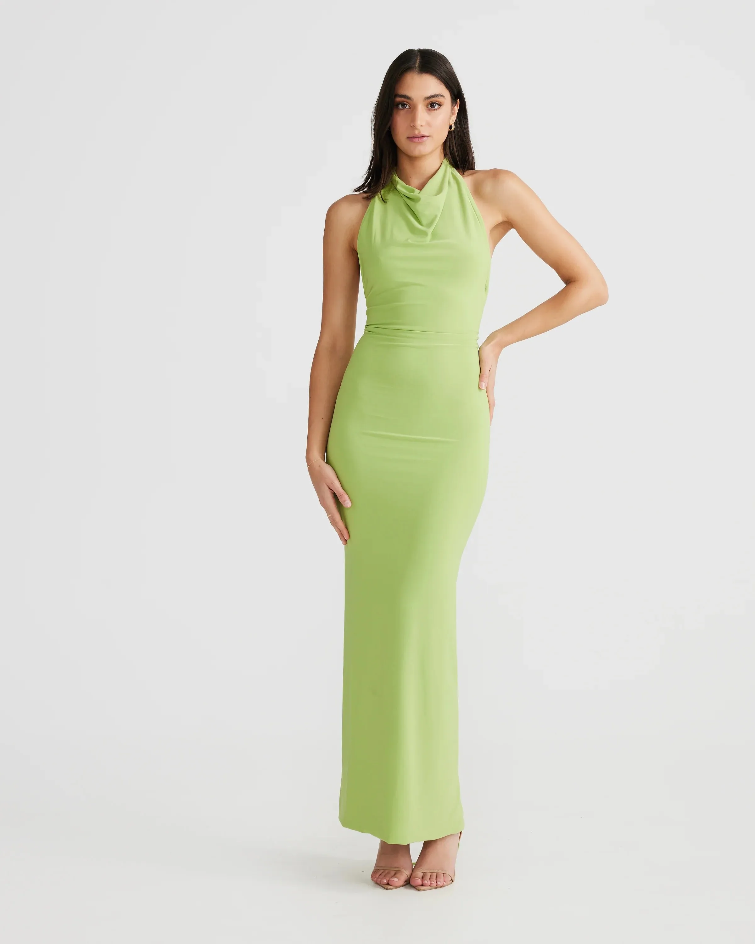 Natali Multi-Way Dress - Lime