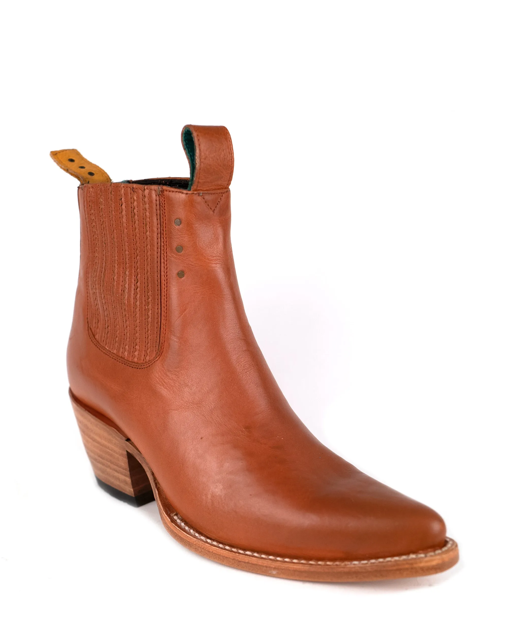 No.1001 FREEWAY chelsea boot oak veg tanned leather PRE-SALE