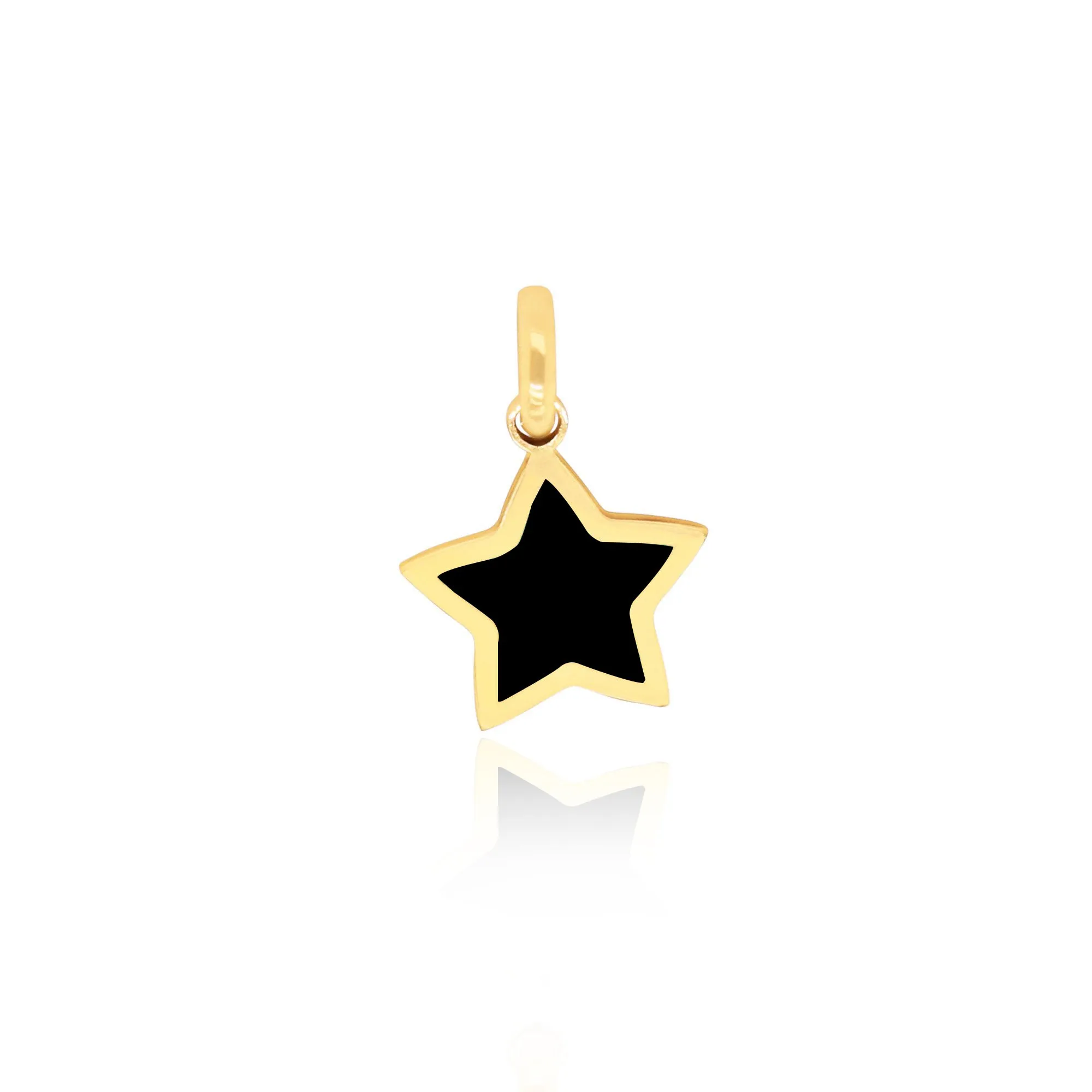 Onyx Star Charm