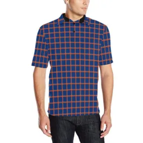 Put it in Plaid Men's Polo Shirt