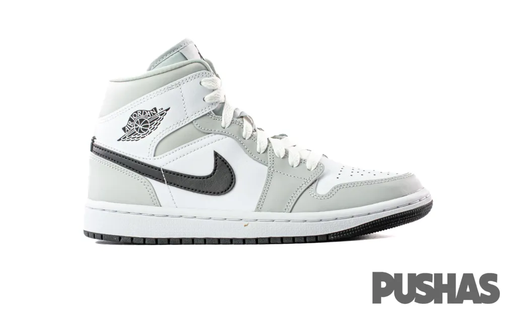 [Refurbished] Air Jordan 1 Mid 'Light Smoke Grey' W