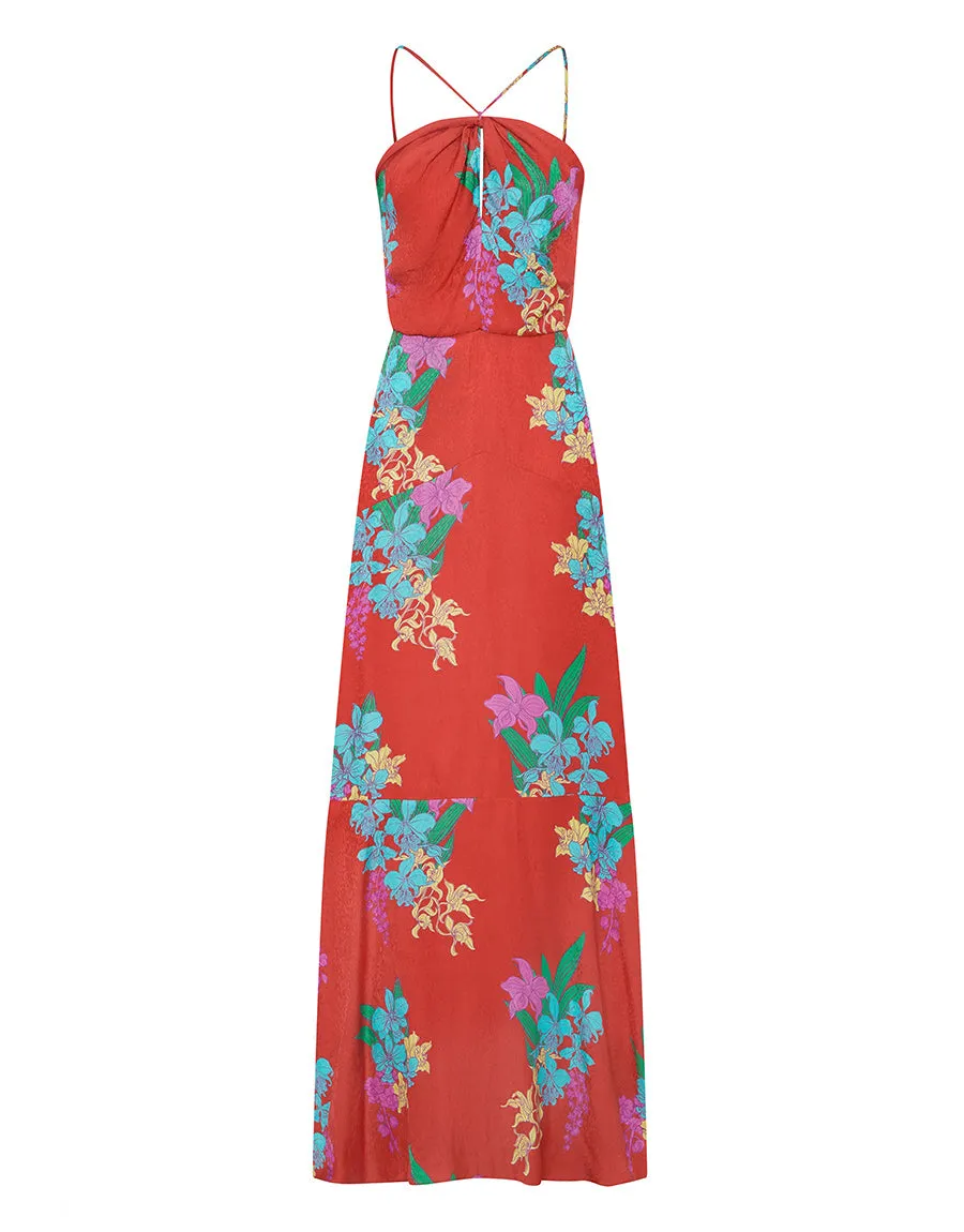 Rosie Crepe Maxi Dress - Alegria - SALE