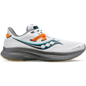 Saucony Guide 16 (Mens) - White/Gravel