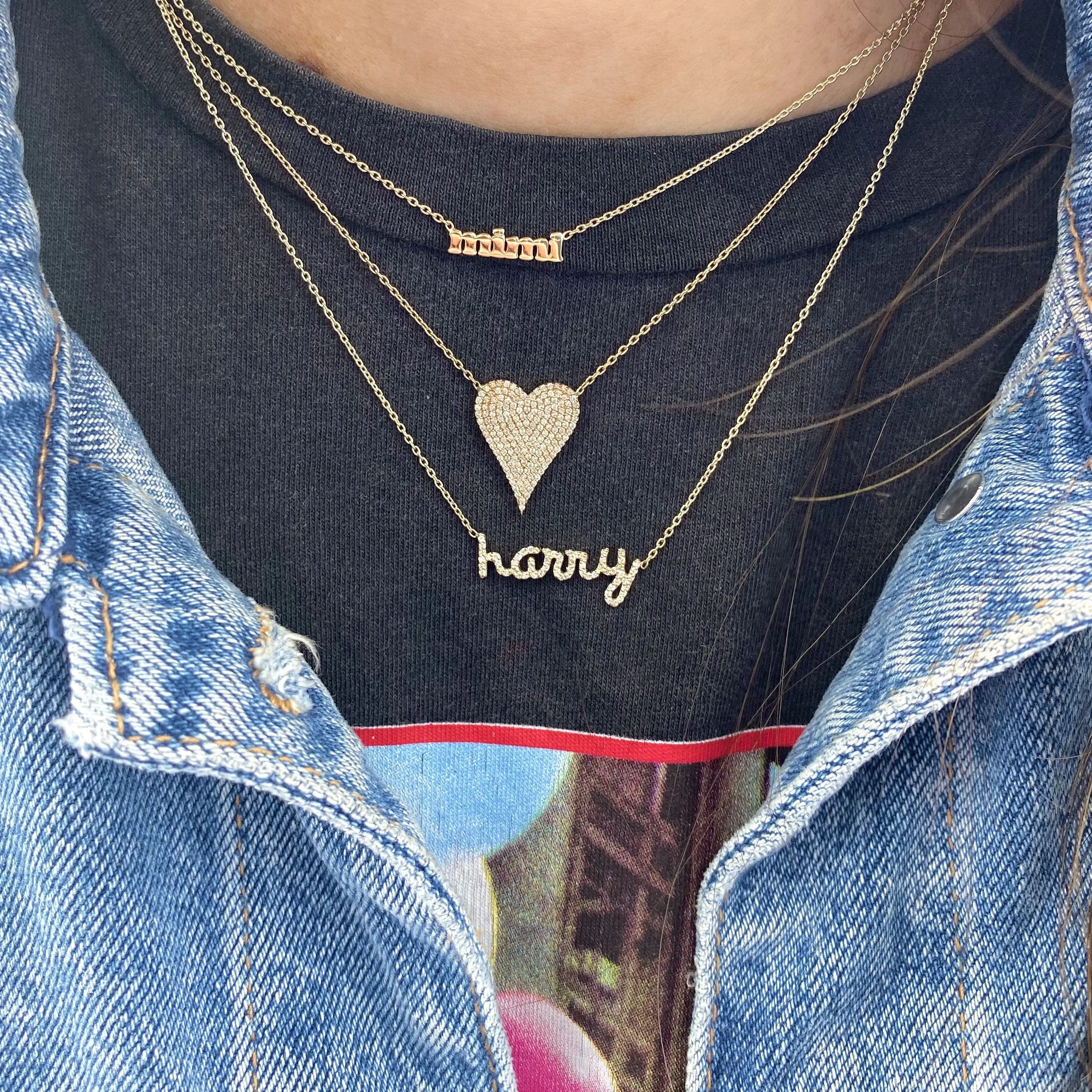 Single Name Necklace