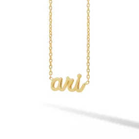 Single Name Necklace