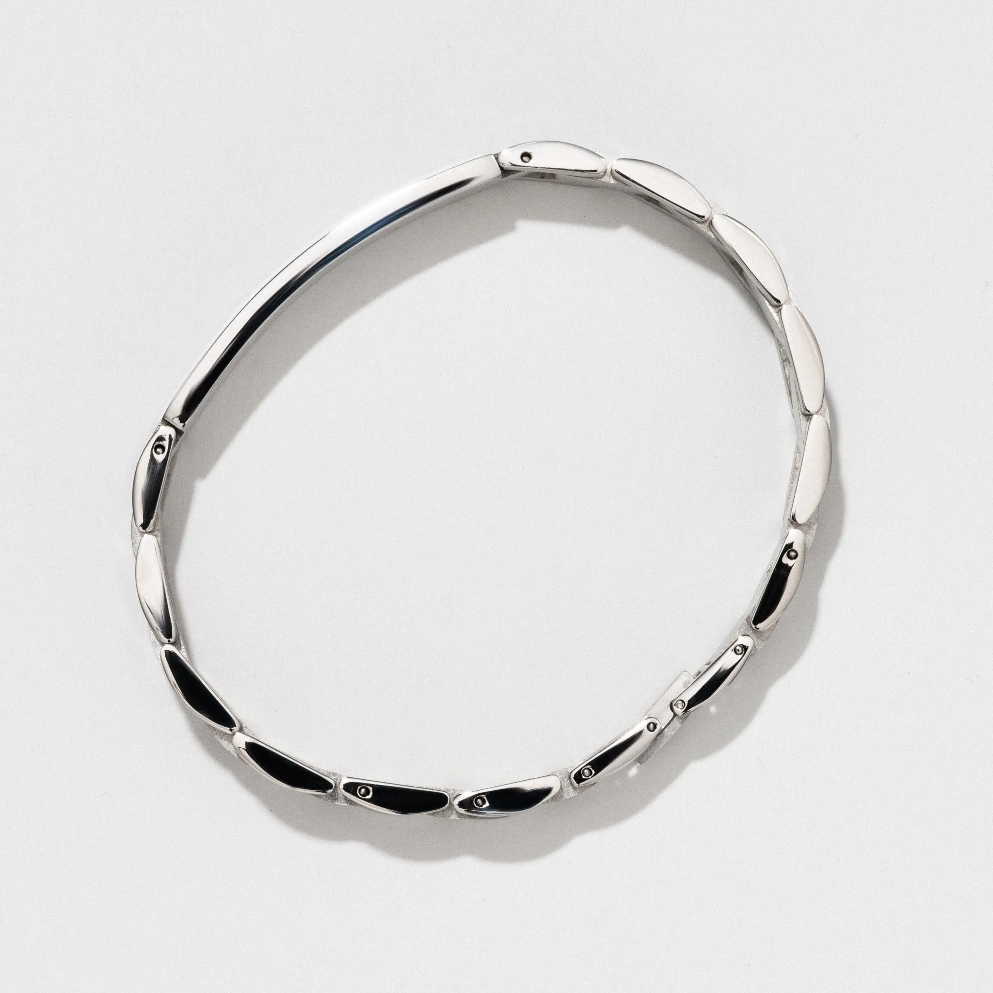 Stainless Steel ID Bracelet - Polished 11.7mm