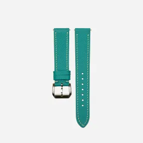 Teal Epsom Calf Leather