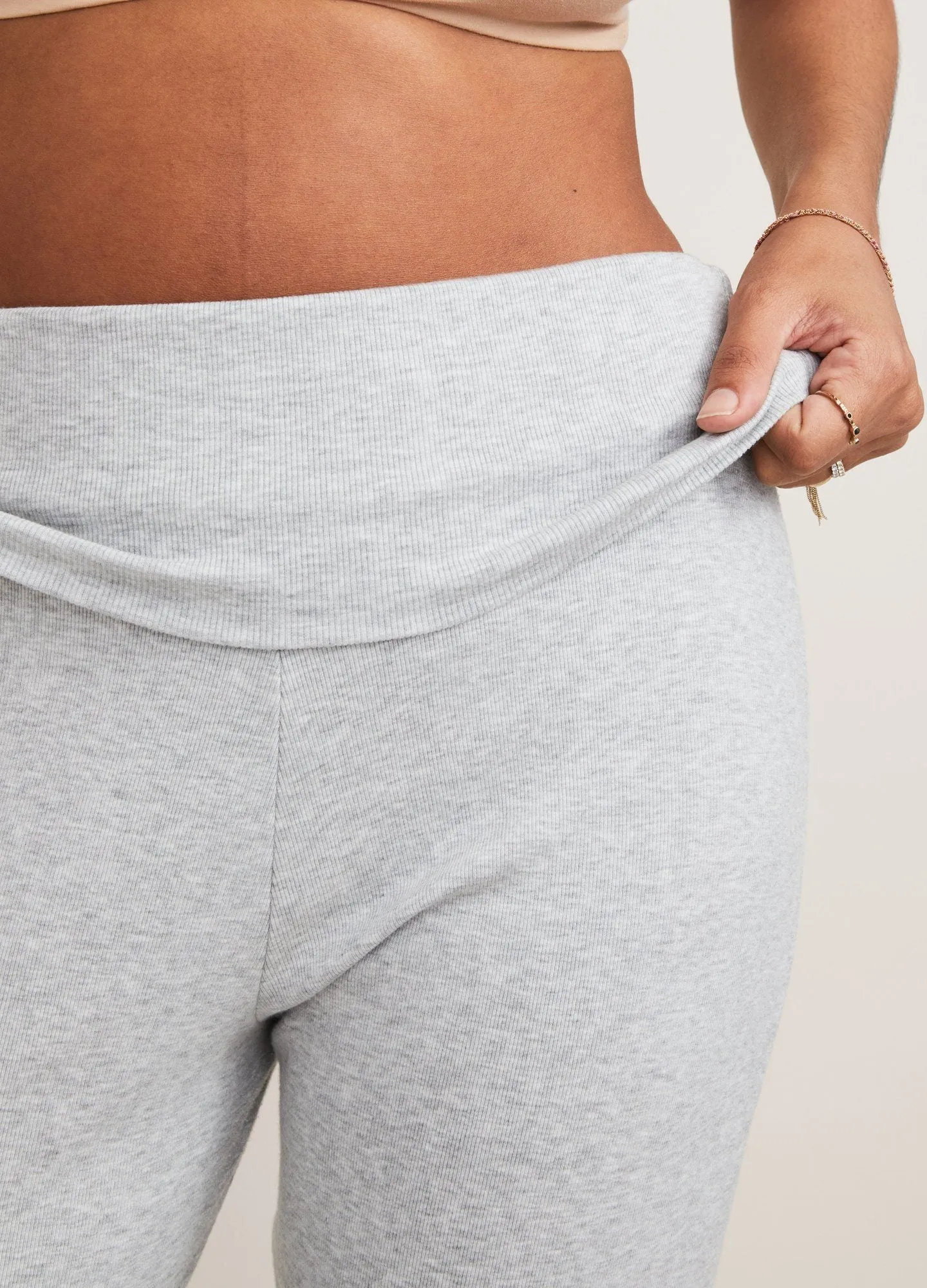 The Softest Rib Over/Under Lounge Pant