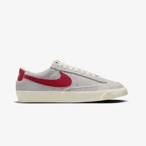 WMN'S BLAZER LOW '77 VINTAGE 'SUMMIT WHITE/GYM RED-SAIL-COCONUT MILK'