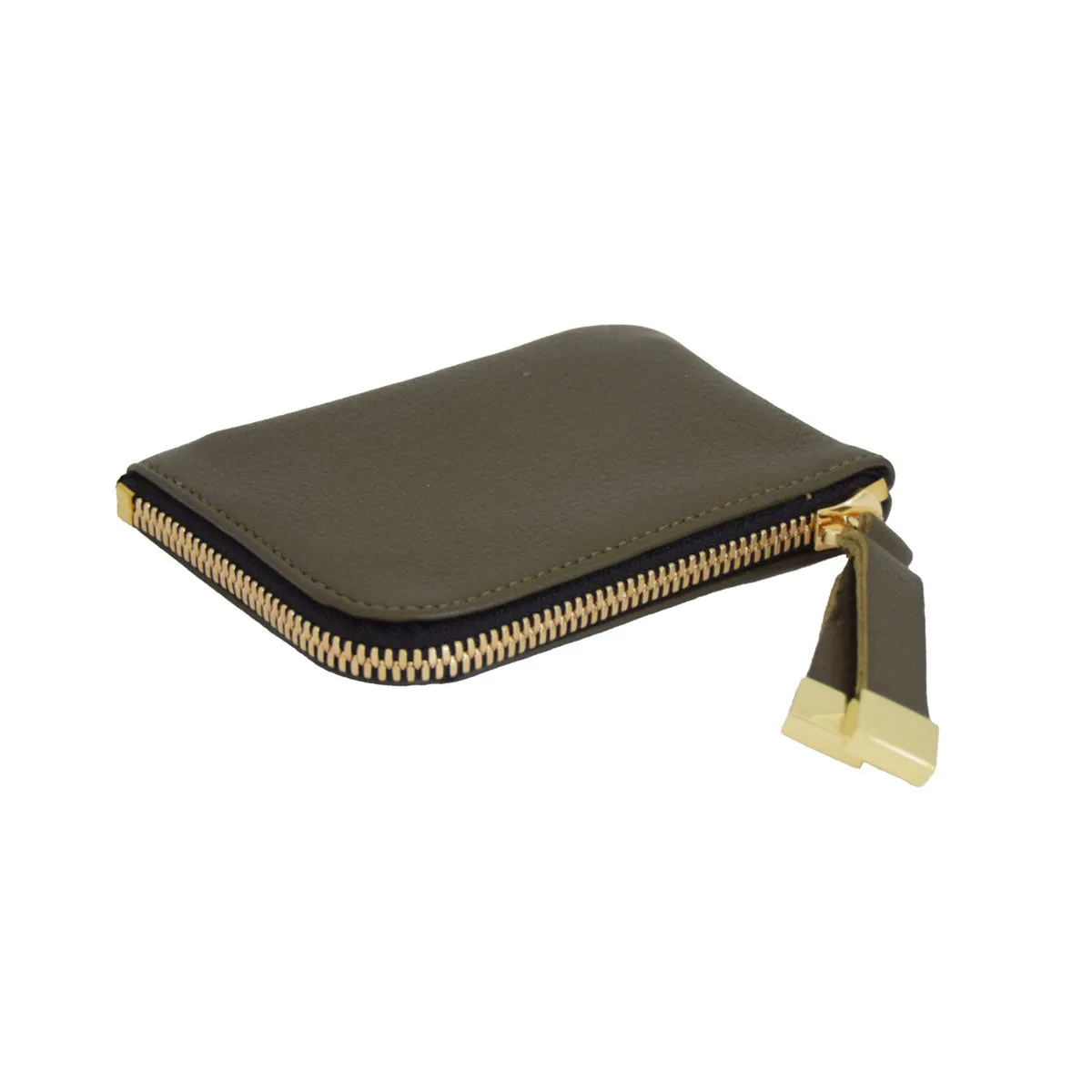 Zip Wallet | Dark Olive