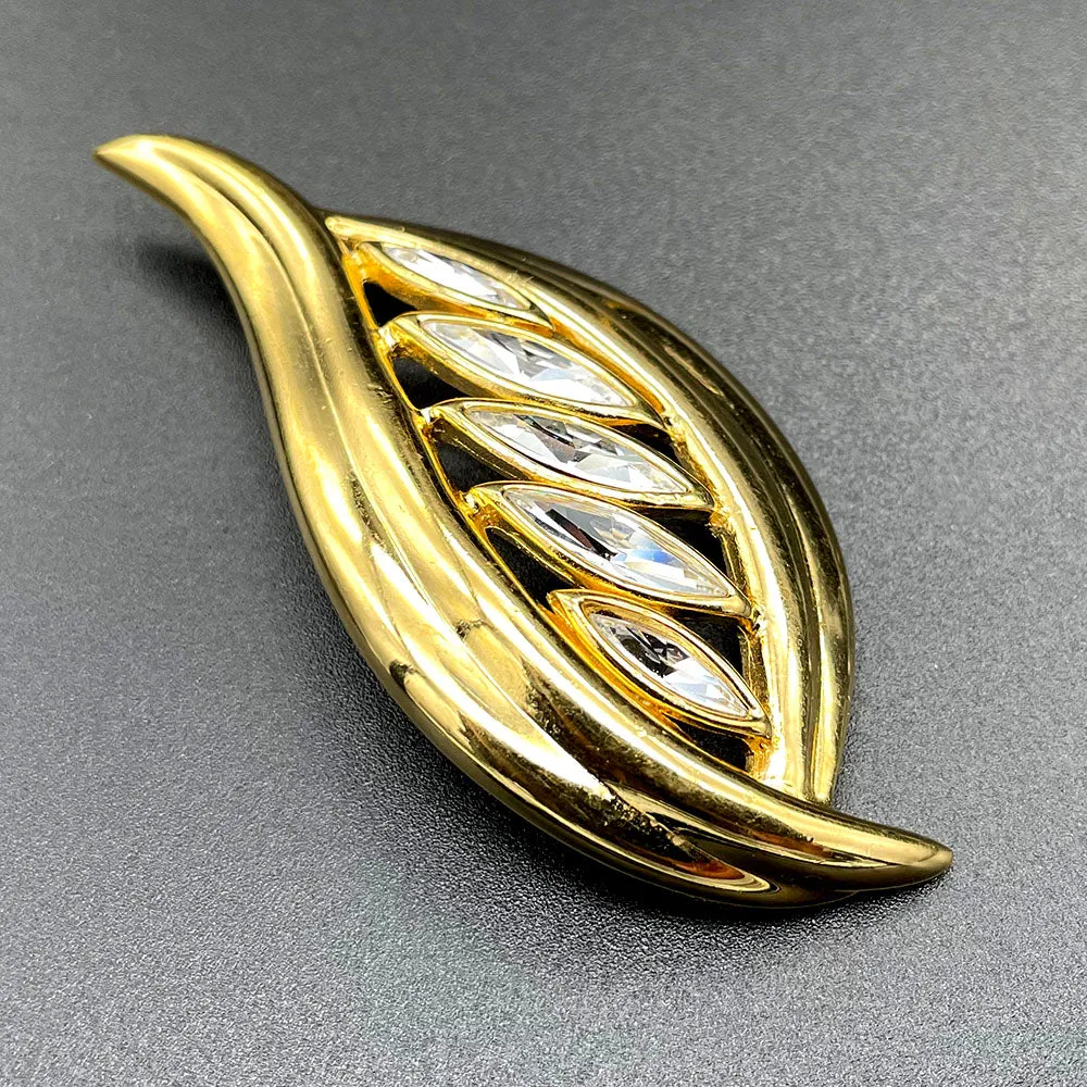 【カナダ輸入】 ヴィンテージ NAPIER クリア ビジュー ブローチ/Vintage NAPIER Clear Bijou Brooch